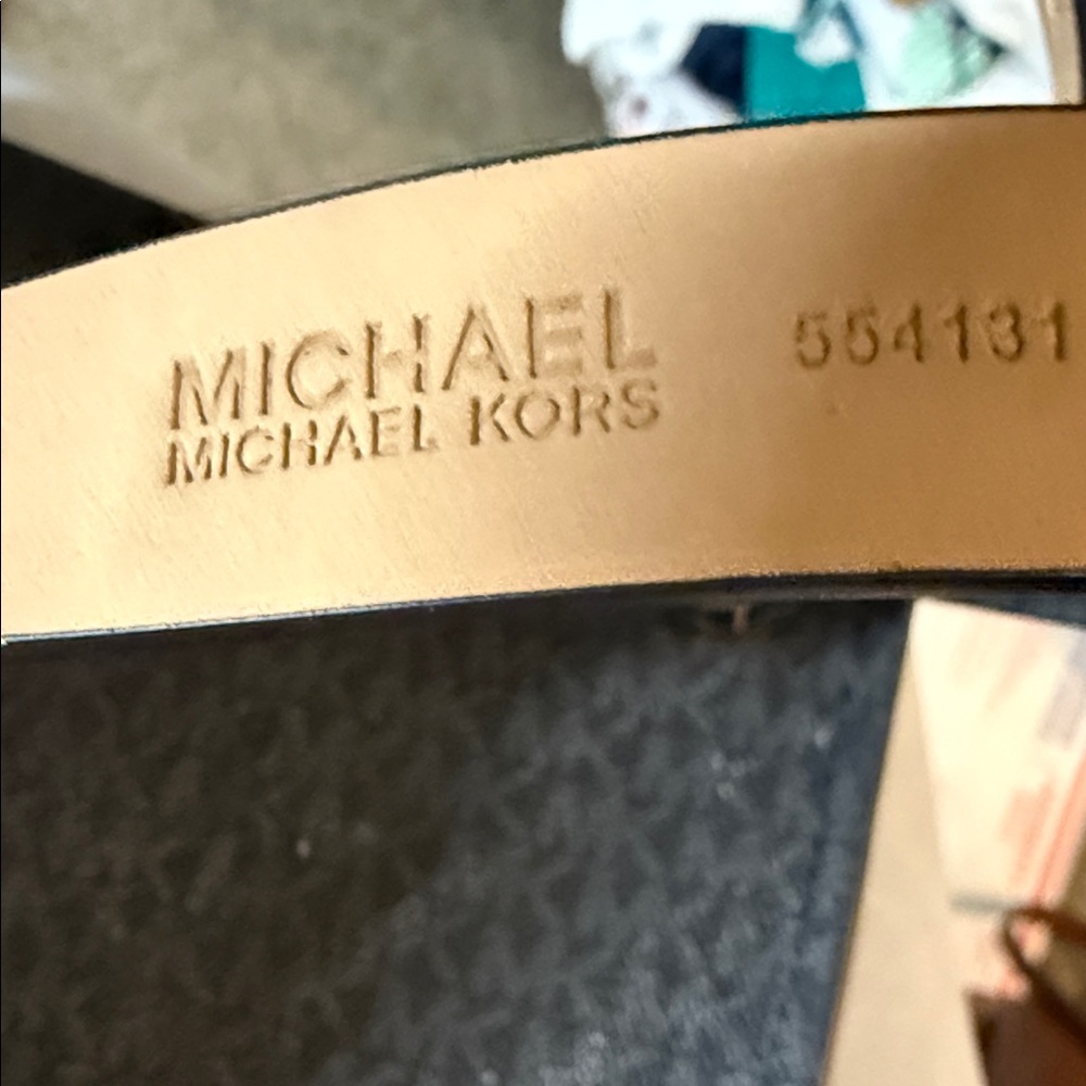 Michael Kors Black Belt Bag with Silver Chain Accent - Picture 12 of 12